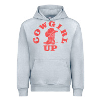 Heather Grey cowgirl up leopad hat boot rodeo western country southern t shirt Urban Hoodie - linhVisuals