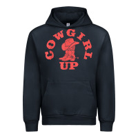 Navy cowgirl up leopad hat boot rodeo western country southern t shirt Urban Hoodie - linhVisuals