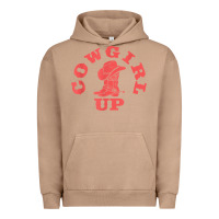 Pigment Burro cowgirl up leopad hat boot rodeo western country southern t shirt Urban Hoodie - linhVisuals
