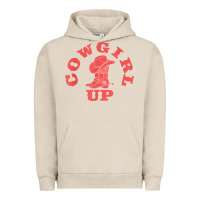 Pigment French Oak cowgirl up leopad hat boot rodeo western country southern t shirt Urban Hoodie - linhVisuals