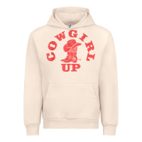 Sandshell cowgirl up leopad hat boot rodeo western country southern t shirt Urban Hoodie - linhVisuals