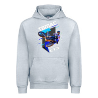 Heather Grey eli et3 tomac pullover hoodie Urban Hoodie - linhVisuals