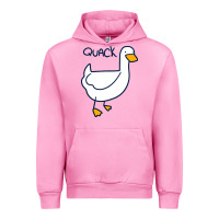 Fuchsia Pink quack duck Urban Hoodie - linhVisuals