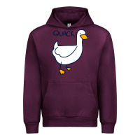 Mauve Wine quack duck Urban Hoodie - linhVisuals