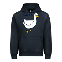 Navy quack duck Urban Hoodie - linhVisuals
