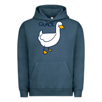 Pigment Midnight Navy quack duck Urban Hoodie - linhVisuals