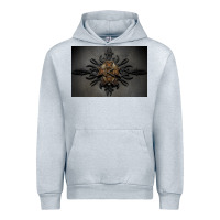 Heather Grey kamelot Urban Hoodie - linhVisuals