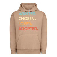 Pigment Burro adoption day announcement   wanted chosen loved adopted premium t shir Urban Hoodie - linhVisuals