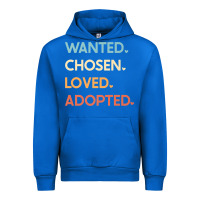 Cobalt adoption day announcement   wanted chosen loved adopted premium t shir Urban Hoodie - linhVisuals