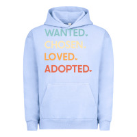 Pigment Grape Ice adoption day announcement   wanted chosen loved adopted premium t shir Urban Hoodie - linhVisuals