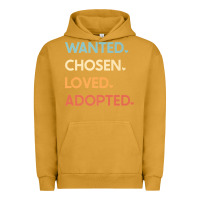 Pigment Peanut Butter adoption day announcement   wanted chosen loved adopted premium t shir Urban Hoodie - linhVisuals