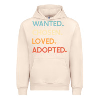 Sandshell adoption day announcement   wanted chosen loved adopted premium t shir Urban Hoodie - linhVisuals