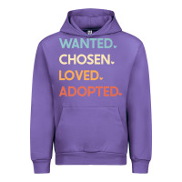 Tulip adoption day announcement   wanted chosen loved adopted premium t shir Urban Hoodie - linhVisuals