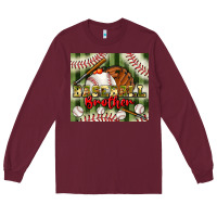 Burgundy baseball brother tumbler Long Sleeve Tee - BundleAndBundleShop