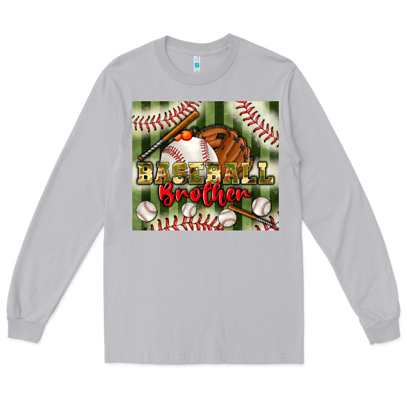 Baseball Brother Tumbler Long Sleeve Tee by BundleAndBundleShop | Teevron
