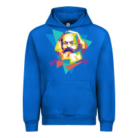 Cobalt karl marx get vintage Urban Hoodie - linhVisuals