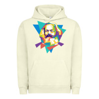 Pigment Pistachio karl marx get vintage Urban Hoodie - linhVisuals