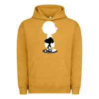 Pigment Peanut Butter peanuts shadow silhouette Urban Hoodie - linhVisuals