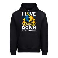 Black down syndrome awareness month special needs love Urban Hoodie - linhVisuals