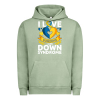 Pigment Oil Green down syndrome awareness month special needs love Urban Hoodie - linhVisuals