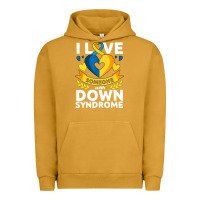 Pigment Peanut Butter down syndrome awareness month special needs love Urban Hoodie - linhVisuals