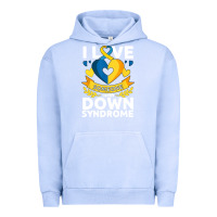 Pigment Grape Ice down syndrome awareness month special needs love Urban Hoodie - linhVisuals