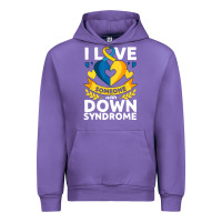 Tulip down syndrome awareness month special needs love Urban Hoodie - linhVisuals