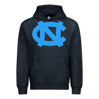 Navy north carolina Urban Hoodie - linhVisuals