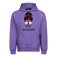 Tulip Baseball Mom Skull Urban Hoodie - linhVisuals
