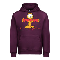 Mauve Wine garfiel Urban Hoodie - linhVisuals