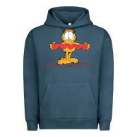 Pigment Midnight Navy garfiel Urban Hoodie - linhVisuals