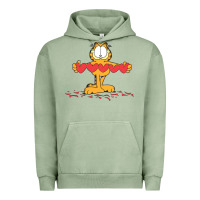 Pigment Oil Green garfiel Urban Hoodie - linhVisuals