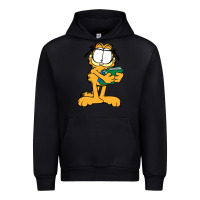 Black garfiel Urban Hoodie - linhVisuals