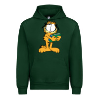Forest Green garfiel Urban Hoodie - linhVisuals