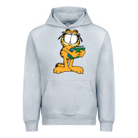 Heather Grey garfiel Urban Hoodie - linhVisuals