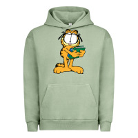 Pigment Oil Green garfiel Urban Hoodie - linhVisuals