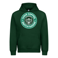 Forest Green have coffee, watch radar new Urban Hoodie - linhVisuals