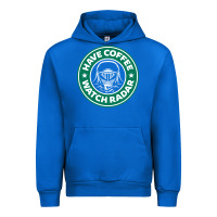 Cobalt have coffee, watch radar new Urban Hoodie - linhVisuals
