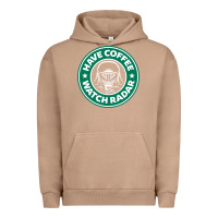 Pigment Burro have coffee, watch radar new Urban Hoodie - linhVisuals