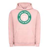 Pigment Salmon have coffee, watch radar new Urban Hoodie - linhVisuals