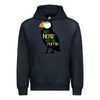 Navy not now arctic puffin! ,  not now arctic puffin Urban Hoodie - linhVisuals