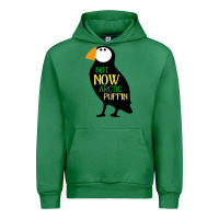 Emerald not now arctic puffin! ,  not now arctic puffin Urban Hoodie - linhVisuals