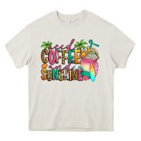 Cream iced coffee and sunshine summer Heavy Core Tee - Jasminsmagicworld
