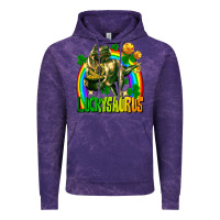Cloud Purple luckysaurus Vintage Hoodie - FaDigitalArtStudio
