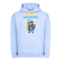 Pigment Grape Ice badass grandma family mother grandma t shirt Urban Hoodie - linhVisuals