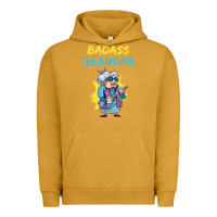 Badass Grandma Family Mother Grandma T Shirt Urban Hoodie | Teevron