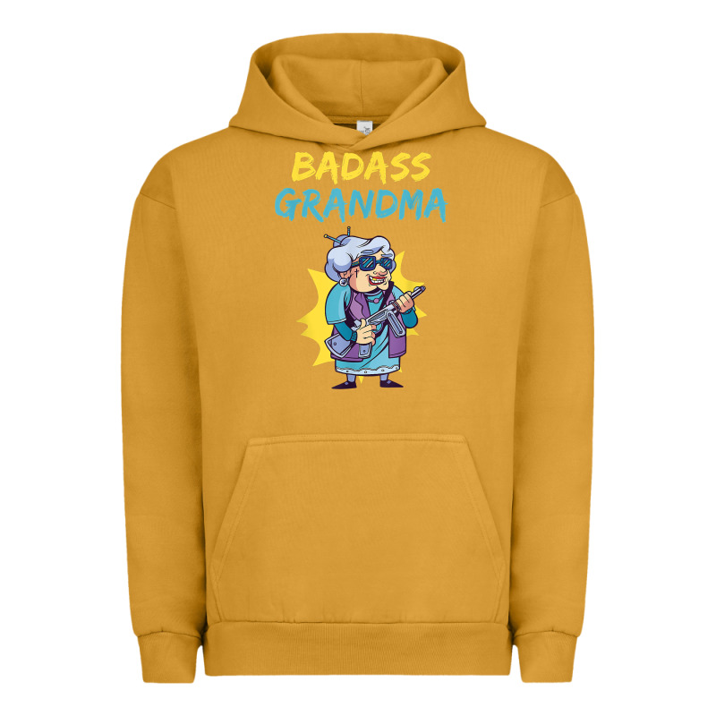Badass Grandma Family Mother Grandma T Shirt Urban Hoodie by linhVisuals | Teevron