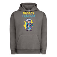Pigment Tornado badass grandma family mother grandma t shirt Urban Hoodie - linhVisuals