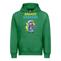Emerald badass grandma family mother grandma t shirt Urban Hoodie - linhVisuals