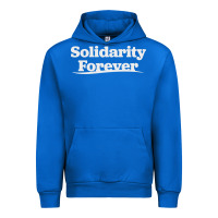 Cobalt solidarity forever Urban Hoodie - linhVisuals
